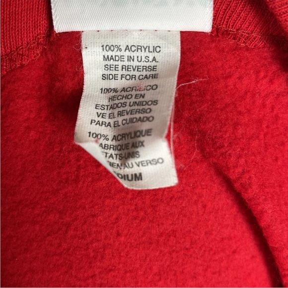 Vintage Holiday Time Christmas Crewneck Sweatshirt Retro 90s 80s size medium - Picture 7 of 7